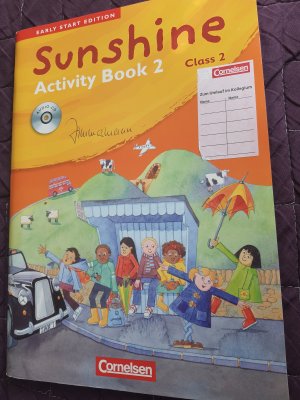 gebrauchtes Buch – L'Estrange, Hugh; Norman, Susan – Sunshine - Early Start Edition - Ausgabe 2008 - Band 2: 2. Schuljahr - Activity Book mit Lieder-/Text-CD (Kurzfassung)