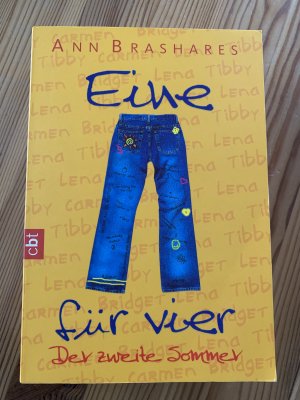 gebrauchtes Buch – Ann Brashares – Eine für vier - Der zweite Sommer