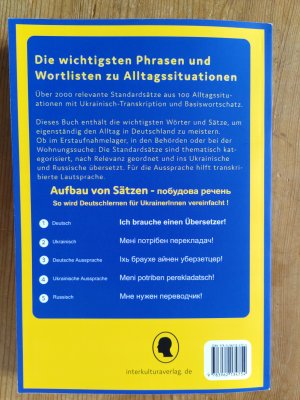 gebrauchtes Buch – Noor Nazrabi – Deutsch-Ukrainisches Konversationsbuch - Verständigungshilfe für den Alltag von Schutzsuchenden