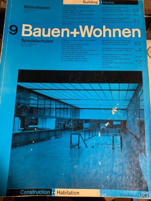 antiquarisches Buch – Bauen +Wohnen