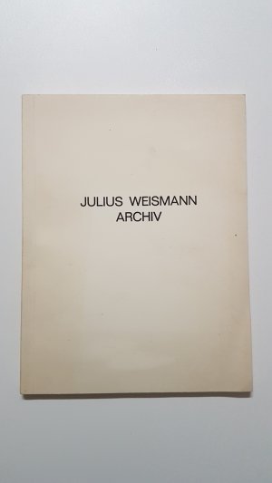 Das Klavierwerk von Julius Weismann in neuer Sicht