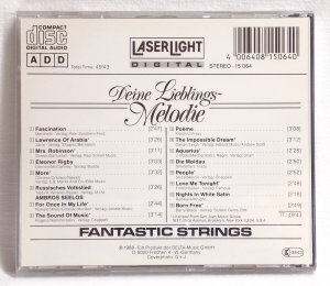 gebrauchter Tonträger – Fantastic Strings - Deine Lieblings-Melodie Vol – Deine Lieblings-Melodie Vol. 3 - 1988 - m-/vg+