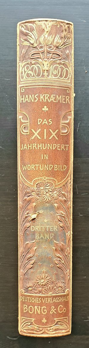 antiquarisches Buch – Hans Kraemer – Das XIX.Jahrhundert in Wort und Bild Band 3