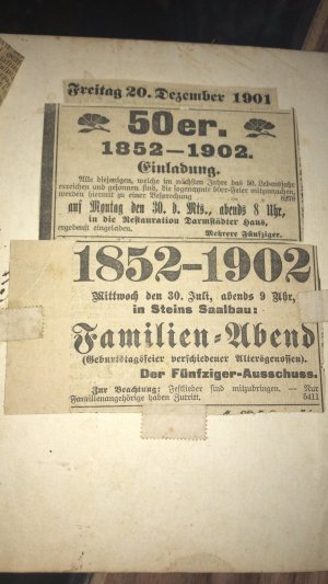 Die Gießener 50er 1852-1902