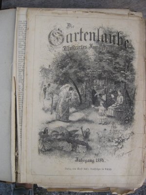 antiquarisches Buch – Die Gartenlaube - Illustrirtes Familienblatt. Jahrgang 1884. Heft 1 bis Heft 52.