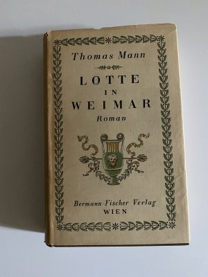 antiquarisches Buch – Thomas Mann – Lotte in Weimar