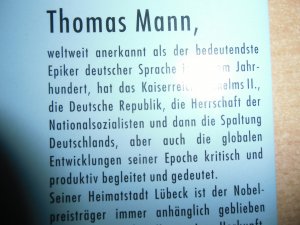 gebrauchtes Buch – Klaus Schröter – Thomas Mann