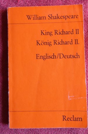 Henry V, Heinrich V. und Richard II Englisch/Deutsch 2 reclam