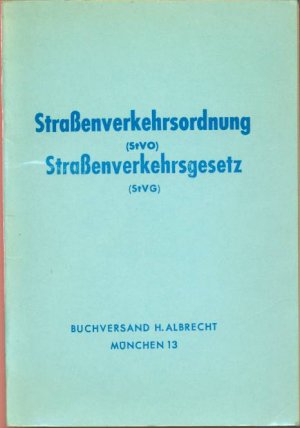 „Straßenverkehrsordnung (StVO) Straßenverkehrsgesetz “ – Buch ...