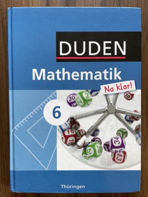 gebrauchtes Buch – Mathematik Na klar! - Regelschule Thüringen / 6. Schuljahr - Schülerbuch