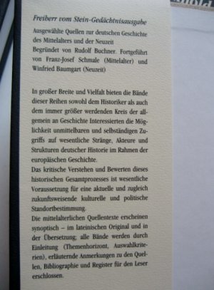 gebrauchtes Buch – Reinhold Rau – Quellen zur karolingischen Reichsgeschichte Band 1- 3 : Die Reichsannalen / Jahrbücher von St. Bertin / Jahrbücher von Fulda