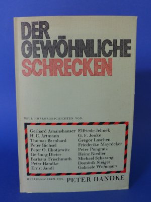 Der gewöhnliche Schrecken. Tadellose Erstausgabe