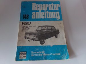 Alte NSU Prinz Reparaturanleitung aus den 7oer Jahren Prinz 1000 * 1200 * TT * TTS