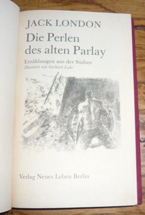 gebrauchtes Buch – Jack London – Die Perlen des alten Parlay