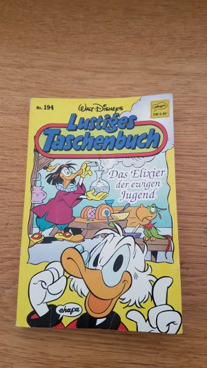 gebrauchtes Buch – Walt Disney – Lustiges Taschenbuch - Nr. 194 - Das Elexier der ewigen Jugend