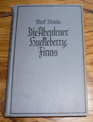 antiquarisches Buch – Mark Twain – Die Abenteuer Huckleberry Finns