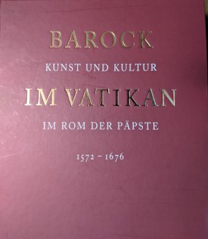 gebrauchtes Buch – Barock im Vatikan