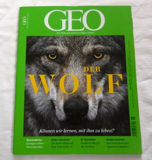 gebrauchtes Buch – GEO Ausgabe 05/2018 - Der Wolf - Können wir lernen, mit ihm zu leben?