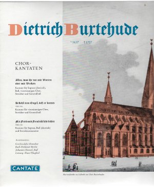 gebrauchter Tonträger – Buxtehude, Dietrich; Bach-Orchester Berlin – Chorkantaten, Alles, was ihr tut mit Worten oder mit Werken; Befiehl dem Engel, daß er komm; Mit Fried und Freud ich fahr dahin