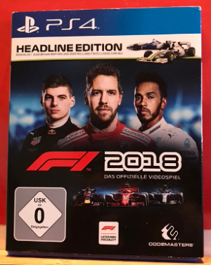 gebrauchtes Spiel – CodeMasters – PS4 Formel 1 Headline Edition.