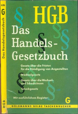 Das Handelsgesetzbuch