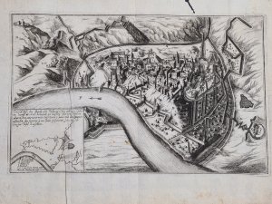 Grund Riß der Stadt und Vestung Ofen und wie solche im Junio Ao 1686 belagert