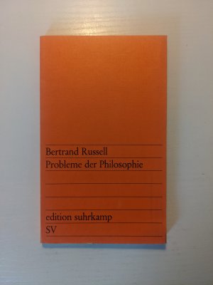 antiquarisches Buch – Bertrand Russell – Probleme der Philosophie