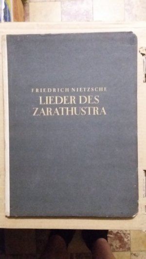 antiquarisches Buch – Friedrich Nietzsche – Lieder des Zarathustra