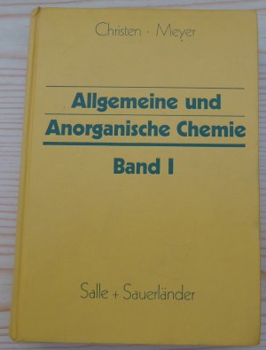 gebrauchtes Buch – Christen, Hans R – Allgemeine und anorganische Chemie