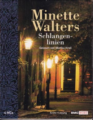 gebrauchtes Hörbuch – Minette Walters – Schlangenlinien, 4 Cassetten