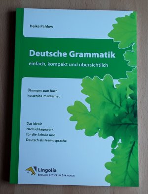 gebrauchtes Buch – Heike Pahlow – Deutsche Grammatik - einfach, kompakt und übersichtlich