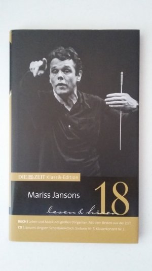 gebrauchtes Buch – Zeitverlag Gerd Bucerius GmbH & Co – Mariss Jansons - Die Zeit Klassik-Edition Band 18 / Mit CD