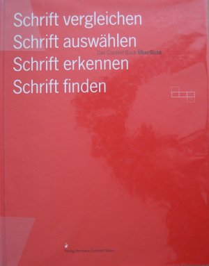 gebrauchtes Buch – Andreas Hemm u – Schrift vergleichen. Schrift auswählen. Schrift erkennen. Schrift finden. Das Context-Buch ÜberSicht.