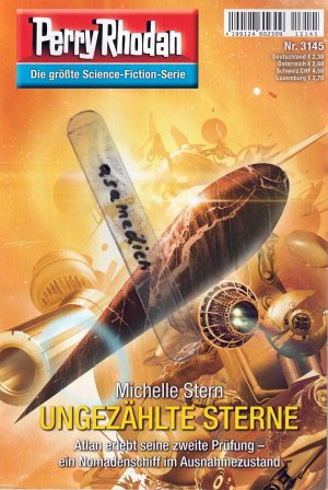 gebrauchtes Buch – Michelle Stern – Perry Rhodan 3145 -- UNGEZÄHLTE STERNE - Erstauflage