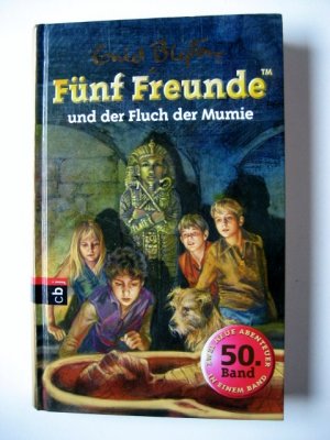 gebrauchtes Buch – Enid Blyton – Fünf Freunde und der Fluch der Mumie - 50. Band - 2 neue Abenteuer