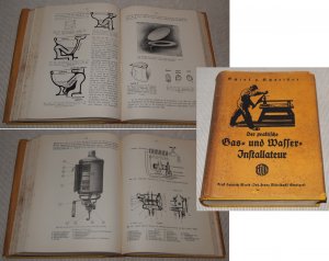 DER PRAKTISCHE DAS- UND WASSER-INSTALLATEUR komplett mit Schutzumschlag und Pappschuber sowie Heft mit Tafel-Beilagen zum angebotenen Buch und mit einer […]