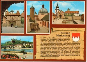 gebrauchtes Buch – Postkarte: Festung Marienberg (Würzburg)