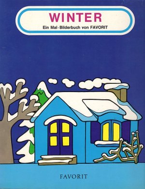 gebrauchtes Buch – Unbekannt – Malbücher (3) - Sommer - Herbst - Winter