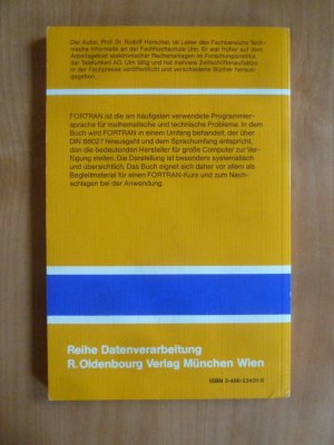 gebrauchtes Buch – Rudolf Herschel – FORTRAN Systematische Darstellung für den Anwender