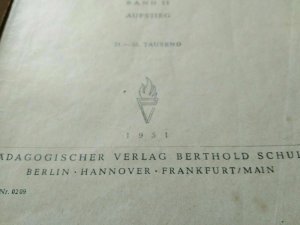 gebrauchtes Buch – TB - Wege der Völker B Band II - 1951