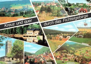 gebrauchtes Buch – Postkarte: Kreuz und quer durch das Fichelgebirge