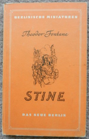 antiquarisches Buch – Theodor Fontane – Stine