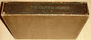 antiquarisches Buch – UNIKAT! Riesiges Vintage Fotoalbum - DIE GUTEN HUNDE - insg. 138 Fotographien von Hunden, Rassehunden