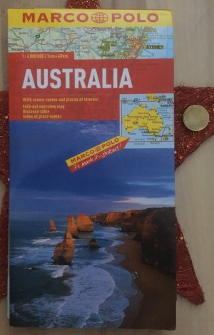 MARCO POLO Kontinentalkarte Australien 1:4 000 000