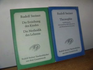 gebrauchtes Buch – Rudolf Steiner – 1. Die Erziehung des Kindes / Die Methodik des Lehrens; 2. Theospophie - Einführung in übersinnliche Welterkenntnis und Menschenbestimmung