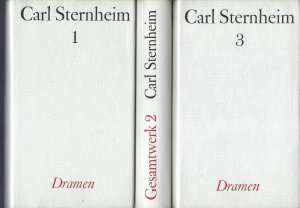 Carl Sternheim Gesamtwerk. Erste vollständige Ausgabe in 10 Bänden. Herausgegeben und mit Vorwort und Nachwort versehen von Wilhelm Emrich unter Mitarbeit […]