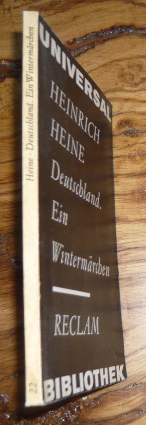 antiquarisches Buch – Heinrich Heine – Deutschland - Ein Wintermärchen