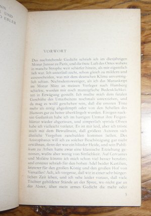 antiquarisches Buch – Heinrich Heine – Deutschland - Ein Wintermärchen