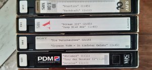 gebrauchter Film – 13 gebrauchte VHS Videos zum Wiederbespielen /bespielt ! Lot.3