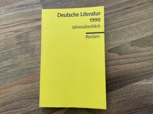 Deutsche Literatur 1990